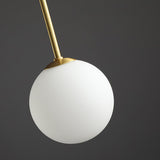 Modern Gran Finale Glass Globe Chandelier Multi Head Suspension Lighting