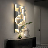 Modern Grand Shadow LED Wall Sconce Aluminum Diffused Indoor Light Matte White