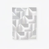 Modern Grand Shadow LED Wall Sconce Aluminum Diffused Indoor Light Matte White