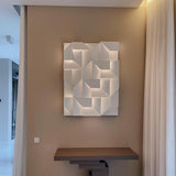 Modern Grand Shadow LED Wall Sconce Aluminum Diffused Indoor Light Matte White