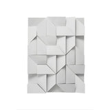 Modern Grand Shadow LED Wall Sconce Aluminum Diffused Indoor Light Matte White