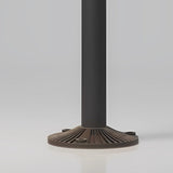 Modern Grass Inspired Outdoor Pathway Light Black Aluminum LED Garden Landscape Lighting
