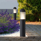 Modern Gray Aluminum Outdoor Landscape Path Lamp Waterproof Villa Garden Decorative Light
