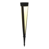Modern Gray Solar LED Lawn Lamp Waterproof IP54 Garden Landscape Bollard Light