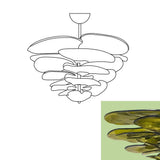 modern-green-textured-glass-leaf-chandelier-with-brass-finish-luxury-lilypad-petal-pendant-light