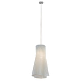 modern-grey-stainless-steel-pleated-mesh-pendant-light-with-integrated-led