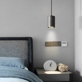 Modern H65 Copper Cylindrical Mini Pendant Light for Dining Room and Kitchen Island