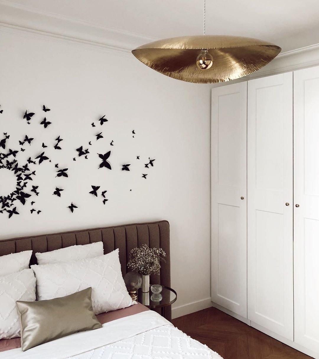 Modern Hammered Brass Pendant Light Industrial Style Hanging Ceiling Lamp for Living Room