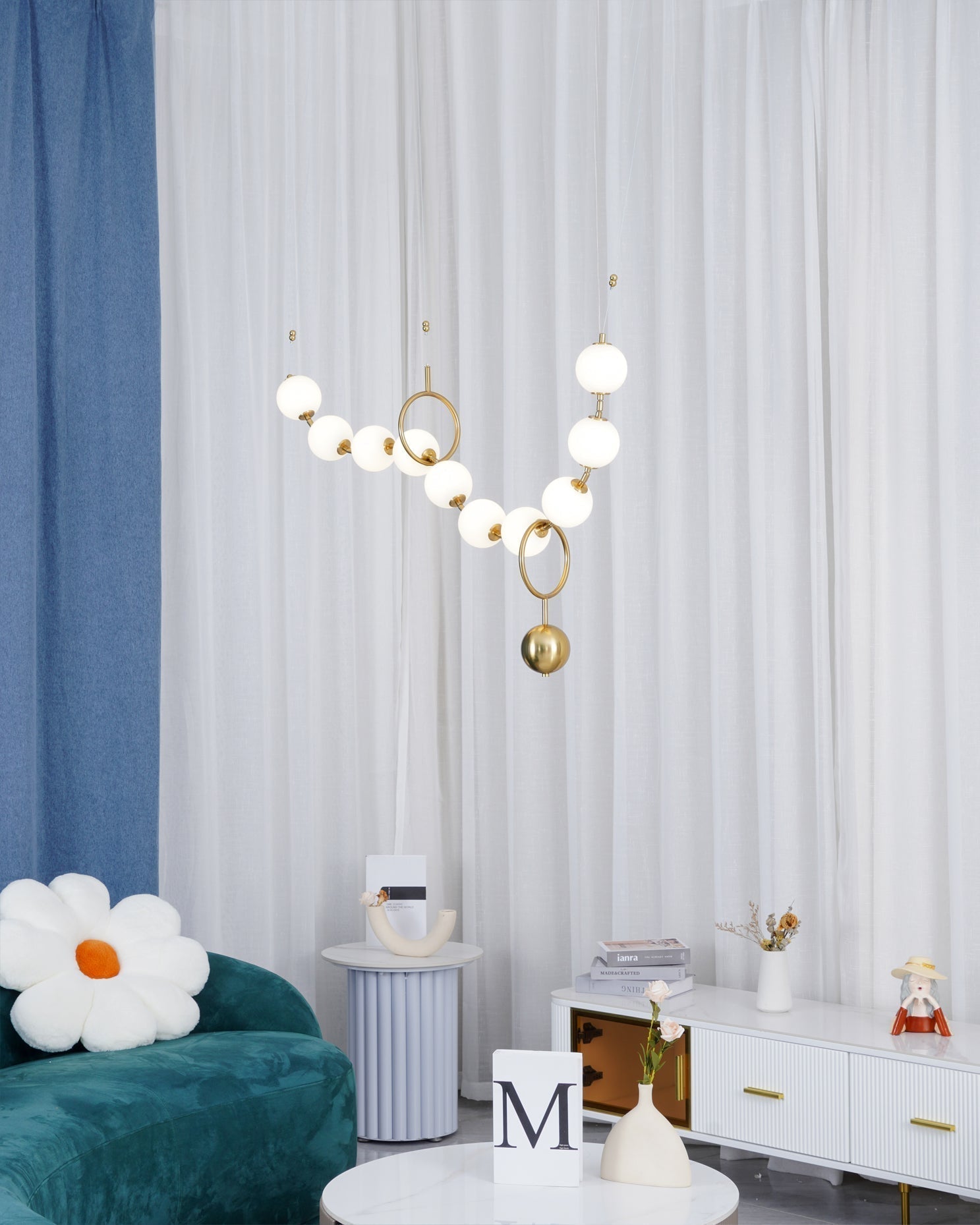 modern-hand-blown-glass-globe-necklace-led-pendant-light-for-living-dining-room