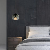 Modern Handblown Glass Globe Pendant Light for Kitchen and Dining Room
