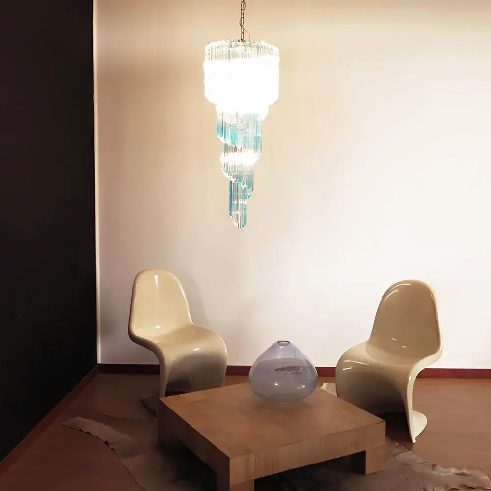 modern-handcrafted-murano-spiral-blue-prism-glass-chandelier-for-grand-entryways