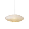 Modern Handcrafted Washi Rice Paper Pendant Light 15A Organic Mulberry Paper Ceiling Hanging Lamp
