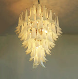 modern-handcrafted-white-and-caramel-murano-glass-petal-chandelier-lighting-for-luxury-spaces