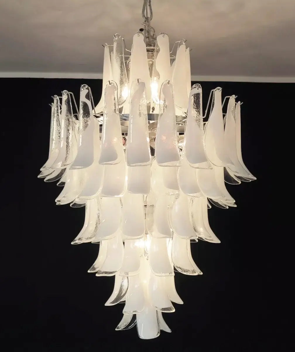 modern-handcrafted-white-and-caramel-murano-glass-petal-chandelier-lighting-for-luxury-spaces