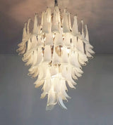 modern-handcrafted-white-and-caramel-murano-glass-petal-chandelier-lighting-for-luxury-spaces