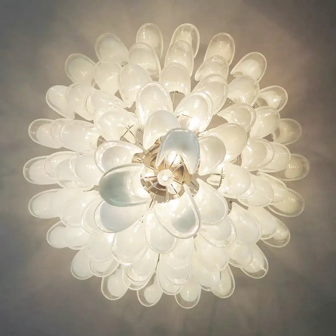 modern-handcrafted-white-and-caramel-murano-glass-petal-chandelier-lighting-for-luxury-spaces