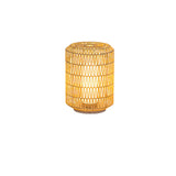 Modern Handcrafted Woven Rattan Outdoor Garden Lamp Waterproof LED Landscape Lighting