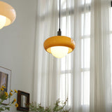 Modern Harvey Glass Globe Pendant Light with Chrome Finish and Plexiglass Shade