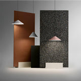 Modern Hat Resin Pendant Light Pleated Design Ceiling Lamp Macaron Colors for Indoor Lighting