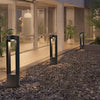 Modern Hollow Cylindrical Outdoor LED Bollard Light Waterproof Pathway Lamp for Garden and Yard