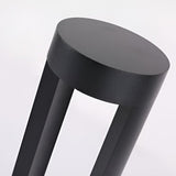 Modern Hollow Cylindrical Outdoor LED Bollard Light Waterproof Pathway Lamp for Garden and Yard