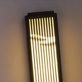 Modern Hollow Design Outdoor Wall Sconce IP54 Waterproof Marble Porch Light for Villa Gate