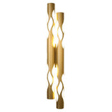 Modern Hollow Flame LED Wall Sconce Up and Down Light Nordic Style Fixture for Indoor Decor