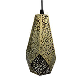 Modern Hollow Stainless Steel Gourd Pendant Light Electroplated Postmodern Chandelier for Dining Room