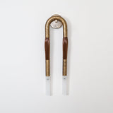 Modern Horsehair Tassel Wall Lamp with G9 LED Sconce and Elegant Glass Shade