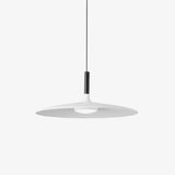 Modern Industrial Aluminum Pendant Light with Focused LED Illumination for Indoor Spaces