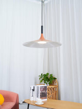 Modern Industrial Aluminum Pendant Light with Focused LED Illumination for Indoor Spaces