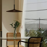 Modern Industrial Aluminum Pendant Light with Focused LED Illumination for Indoor Spaces