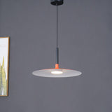 Modern Industrial Aluminum Pendant Light with Focused LED Illumination for Indoor Spaces