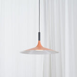 Modern Industrial Aluminum Pendant Light with Focused LED Illumination for Indoor Spaces