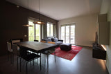 Modern Industrial Aluminum Pendant Light with Focused LED Illumination for Indoor Spaces