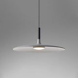 Modern Industrial Aluminum Pendant Light with Focused LED Illumination for Indoor Spaces