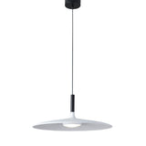 Modern Industrial Aluminum Pendant Light with Focused LED Illumination for Indoor Spaces