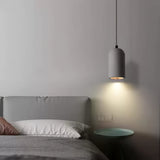 Modern Industrial Concrete Pendant Lamp Minimalist Hanging Light for Kitchen and Dining Room