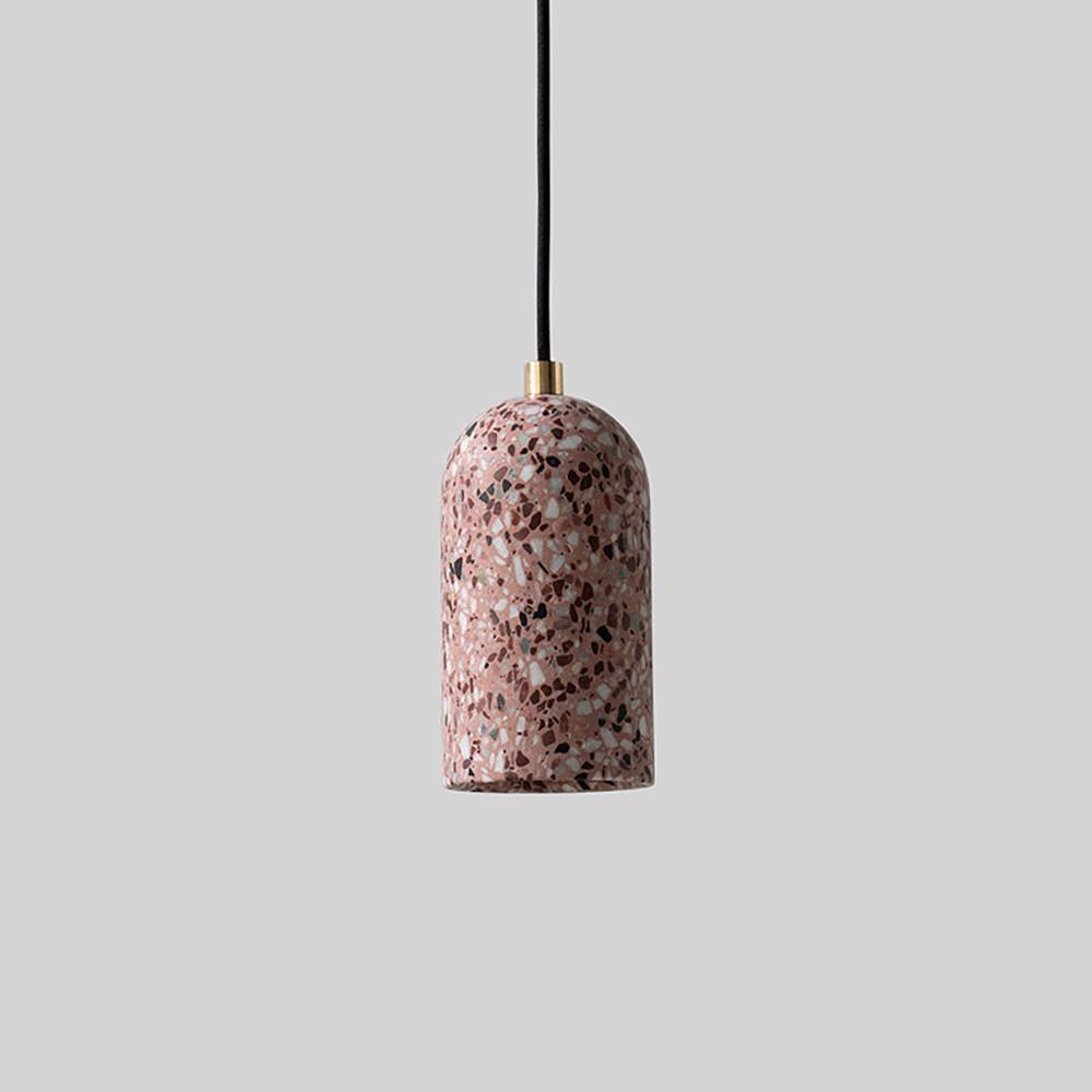 Modern Industrial Concrete Pendant Lamp Minimalist Hanging Light for Kitchen and Dining Room