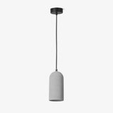 Modern Industrial Concrete Pendant Lamp Minimalist Hanging Light for Kitchen and Dining Room