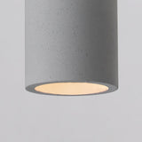 Modern Industrial Concrete Pendant Lamp Minimalist Hanging Light for Kitchen and Dining Room