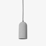 Modern Industrial Concrete Pendant Lamp Minimalist Hanging Light for Kitchen and Dining Room