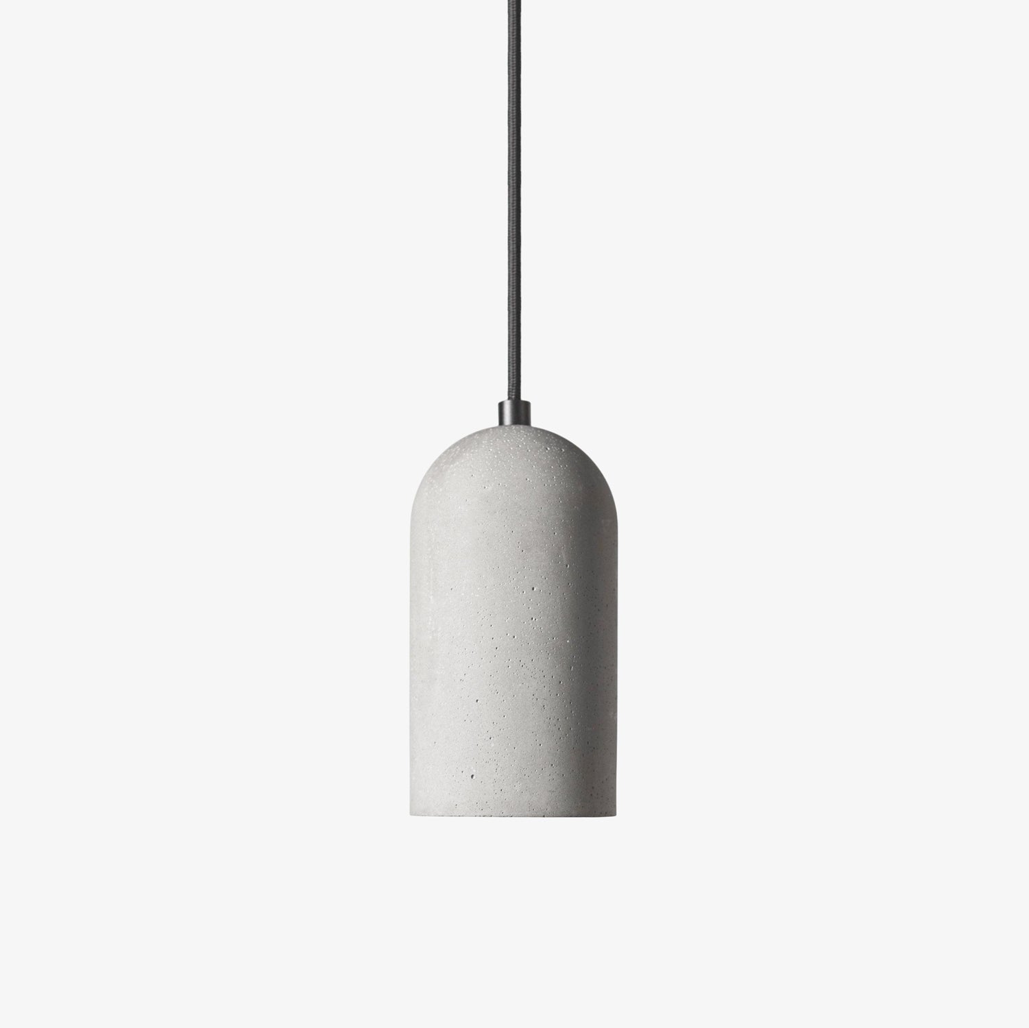 Modern Industrial Concrete Pendant Lamp Minimalist Hanging Light for Kitchen and Dining Room