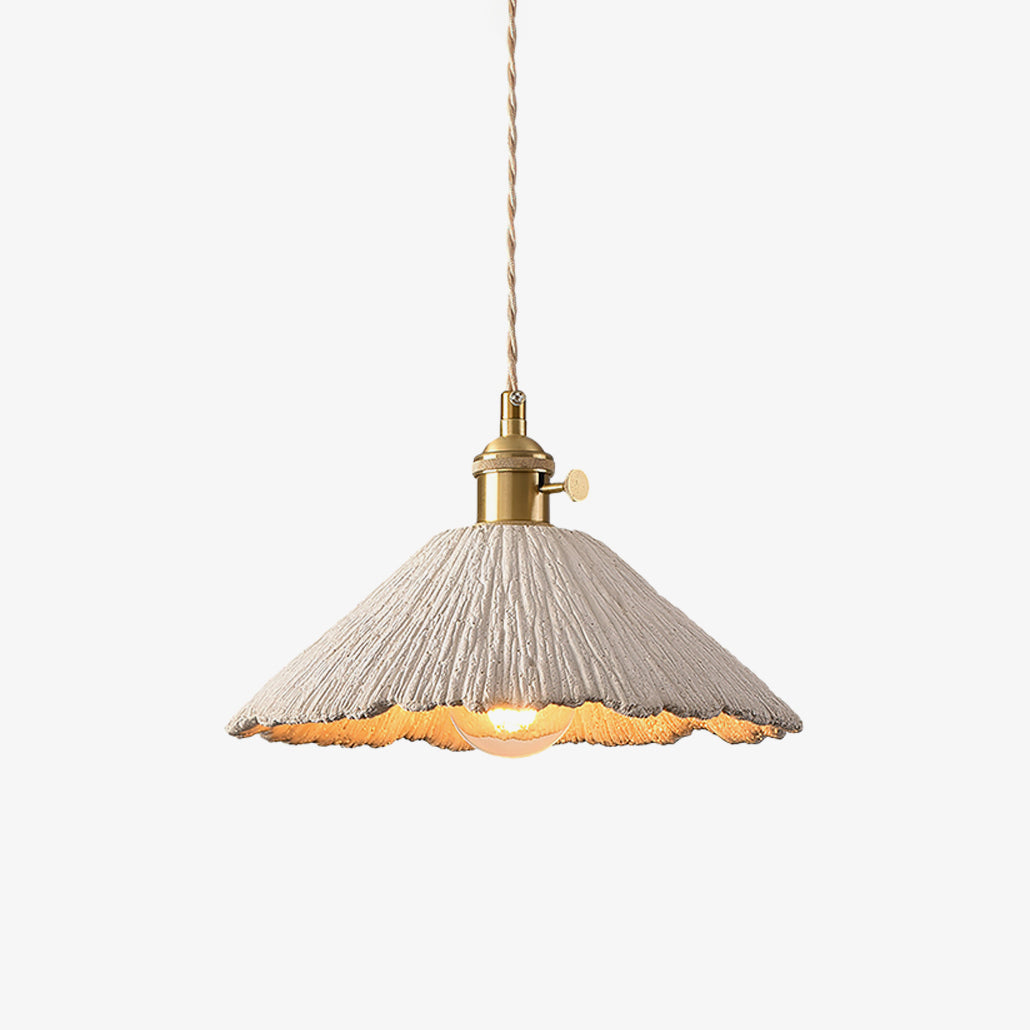 Modern Industrial Concrete Pendant Light Minimalist Microcement Hanging Lamp for Dining Room