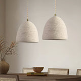 Modern Industrial Concrete Pendant Light Minimalist Microcement Hanging Lamp for Dining Room