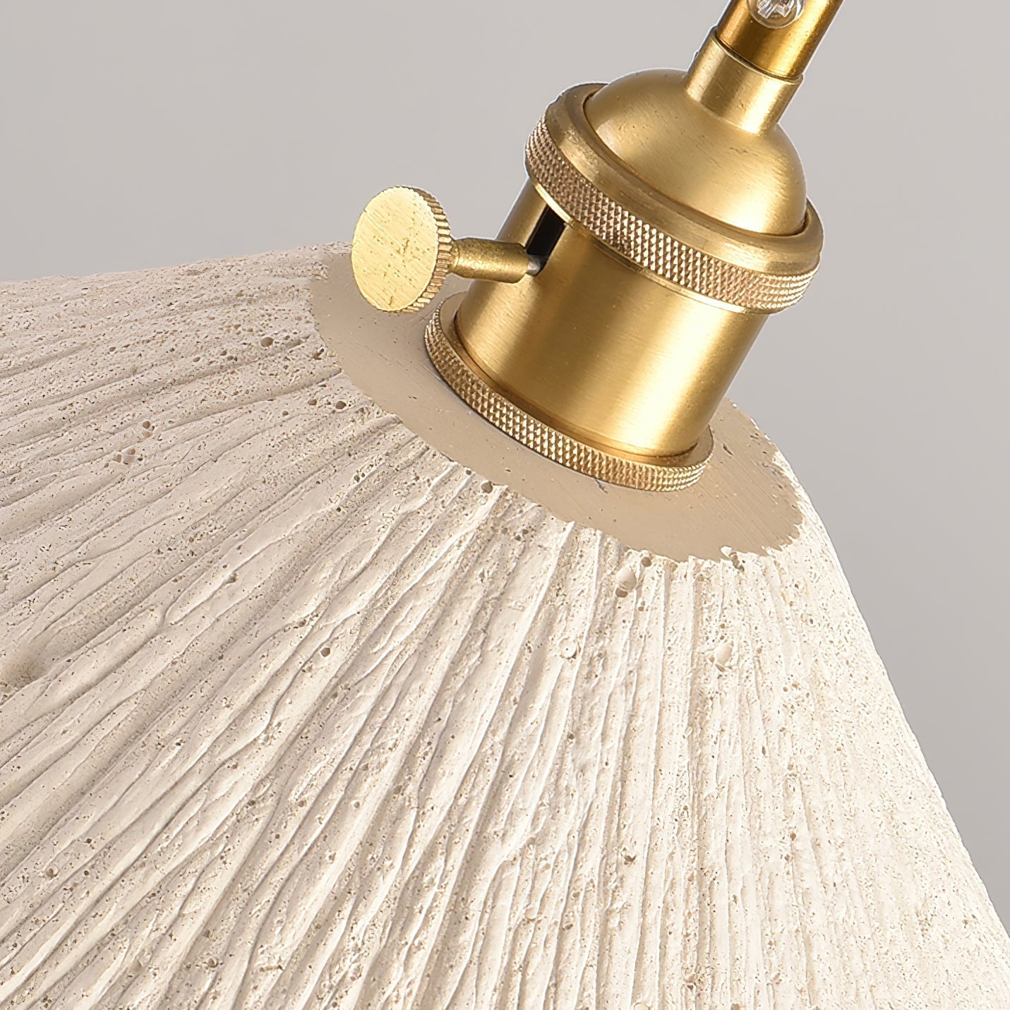 Modern Industrial Concrete Pendant Light Minimalist Microcement Hanging Lamp for Dining Room