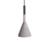 Modern Industrial Conical Concrete Pendant Light Minimalist Cement Drop Lamp for Kitchen and Dining