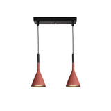 Modern Industrial Conical Concrete Pendant Light Minimalist Cement Drop Lamp for Kitchen and Dining