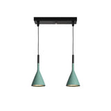 Modern Industrial Conical Concrete Pendant Light Minimalist Cement Drop Lamp for Kitchen and Dining