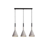 Modern Industrial Conical Concrete Pendant Light Minimalist Cement Drop Lamp for Kitchen and Dining